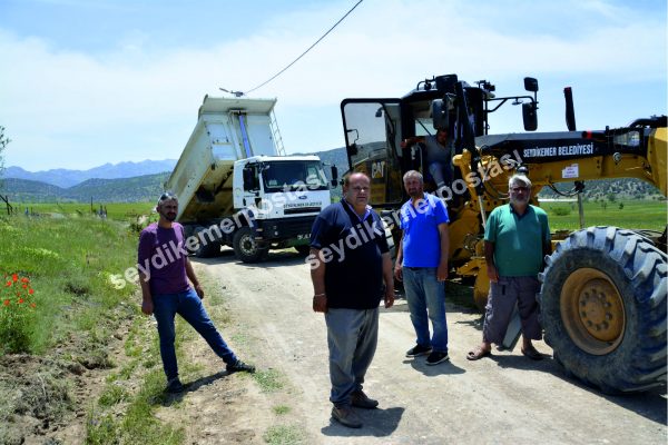 BEKÇİLER YOL YAPIM ÇALIŞMASIi